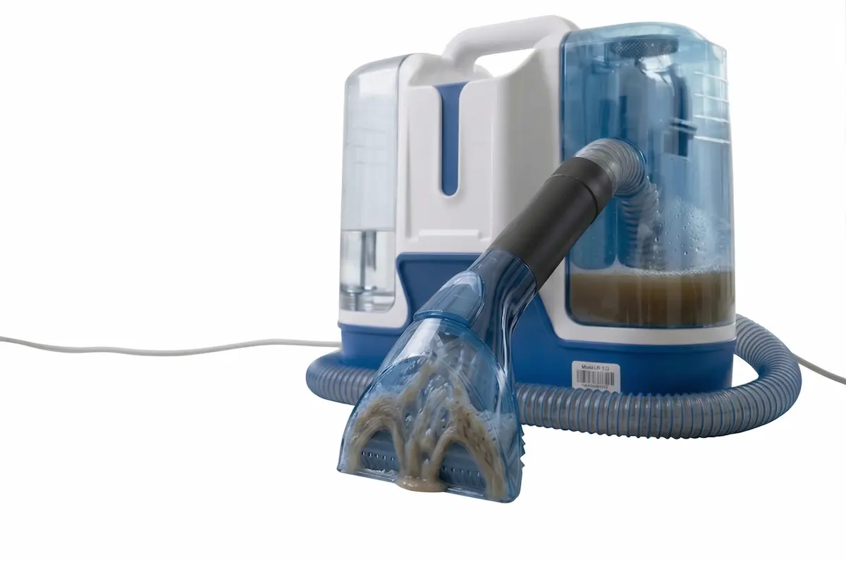 shampouineuse portable à double réservoir